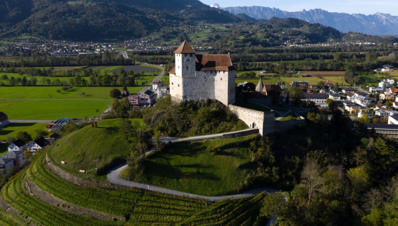 Schloss Vaduz in Liechtenstein (C) Liechtenstein Marketing)