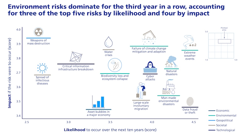 Global Risks Report des World Economic Forum