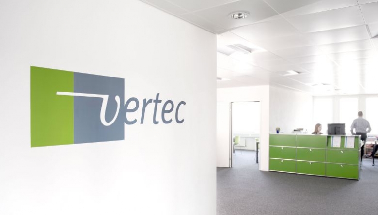 Empfangsbereich der Vertec GmbH