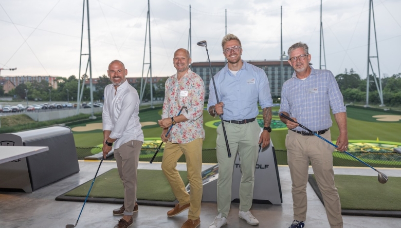 v.l.n.r.: Phillip Schleussner, Florian Ziegler, Krystian Fudali, Urs Weber © leadersnet.at / R. Brunhölzl v.l.n.r.: Phillip Schleussner, Florian Ziegler, Krystian Fudali, Urs Weber © leadersnet.at / R. Brunhölzl