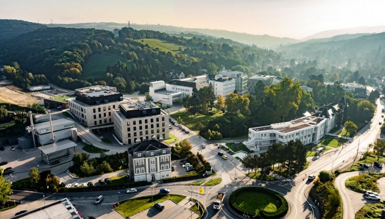 Der Campus des Institute of Science and Technology Austria in Klosterneuburg (c) ISTA