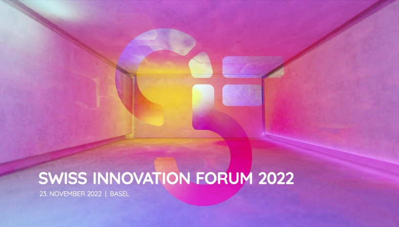 Als national führende Konferenz im Bereich Innovation verbindet das SIF seit 2006 Wirtschaft mit Wissenschaft. (Bild (c) SIF) Logo SIF 2022
