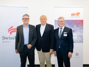 v.l.n.r.: Urs Weber, Alexander Riklin, Christoph Obererlacher © leadersnet.at/ A. Burg
