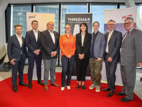 v.l.n.r.: Martin Schmid, Johann Weidlinger, Alexander Riklin, Verena Dorner, Susanne Bickel, Danilo Bargen, Rudolf Krickl, Urs Weber © ROBIN CONSULT_Lepsi