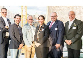 David Statna (Horváth & Partner), Sandro Albin (Capture Media), Philipp Bitzer (Falstaff Schweiz), Nina Müller (Jelmoli), Christian Lyk (KENDRIS), Alexander Riklin (HKSÖL)
