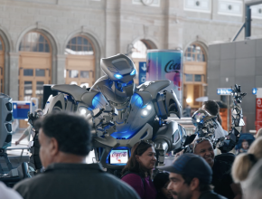 Roboter auf Veranstaltung