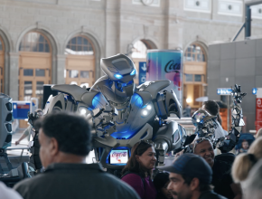 Brand Experience Deluxe ©KESCH Roboter auf Veranstaltung
