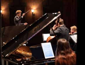 Konzertaufnahme mit Emmanuel Tjeknavorian am 30. Juni 2019 (Quelle: Amadeus Events Promotion AG)