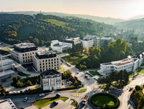 Der Campus des Institute of Science and Technology Austria in Klosterneuburg (c) ISTA