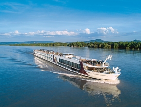 Die Excellence Empress ist weltweit das erste Passagier-Flussschiff mit drastischer Emissions-Reduktion, ausgezeichnet mit dem Green Award. (Foto © Reisebüro Mittelthurgau) Foto des Schiffes Excellence Empress (Foto © Reisebüro Mittelthurgau)