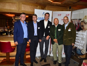 Urs Weber (Generalsekretär HKSÖL) , Dieter Bartl (Assepro Management AG), Michal Spiller (Lindt & Sprüngli Austria GmbH), Heinz Felsner (Präsdient HKSÖL), Claus Widrig (Leaders Solutions)