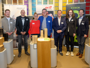 v.l.n.r.: Elias Krevatin, Florian Ziegler, Jutta Rinderer, Urs Weber, Thomas Perchthaler, Sarah Huber, Stefan Trojer © leadersnet.at / H. Tremmel