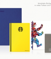 Moduletto Bücher gibt es in vielen Farben und Formaten